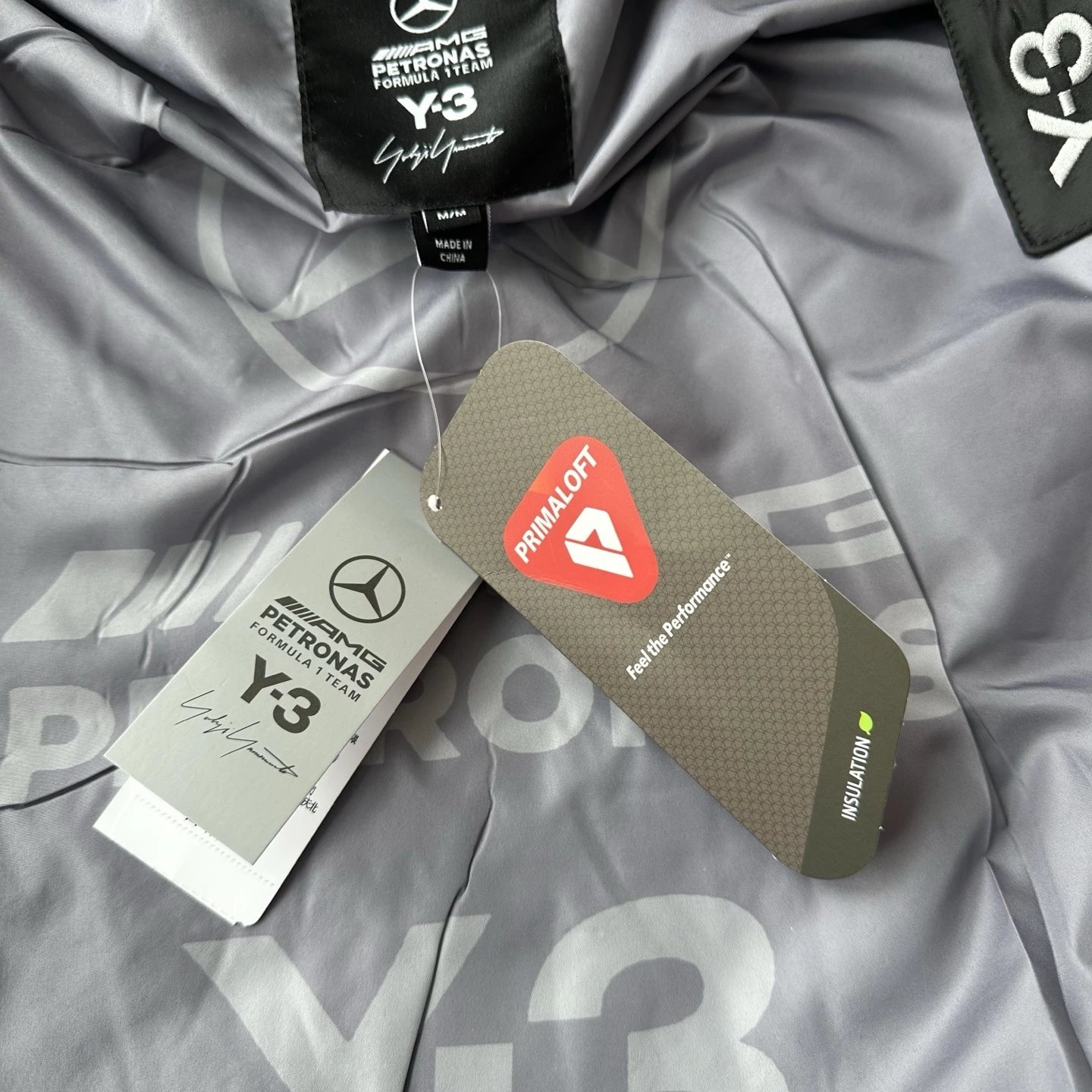 Adidas Y-3 Mercedes-AMG Petronas F1 Team Racing Jacket Black Outerwear - 19