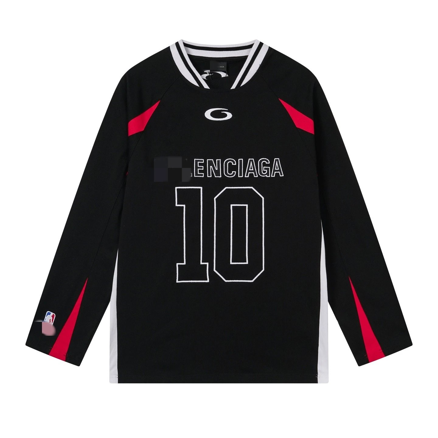 Balenciaga x NBA Enciaga 10 Black Red Jersey