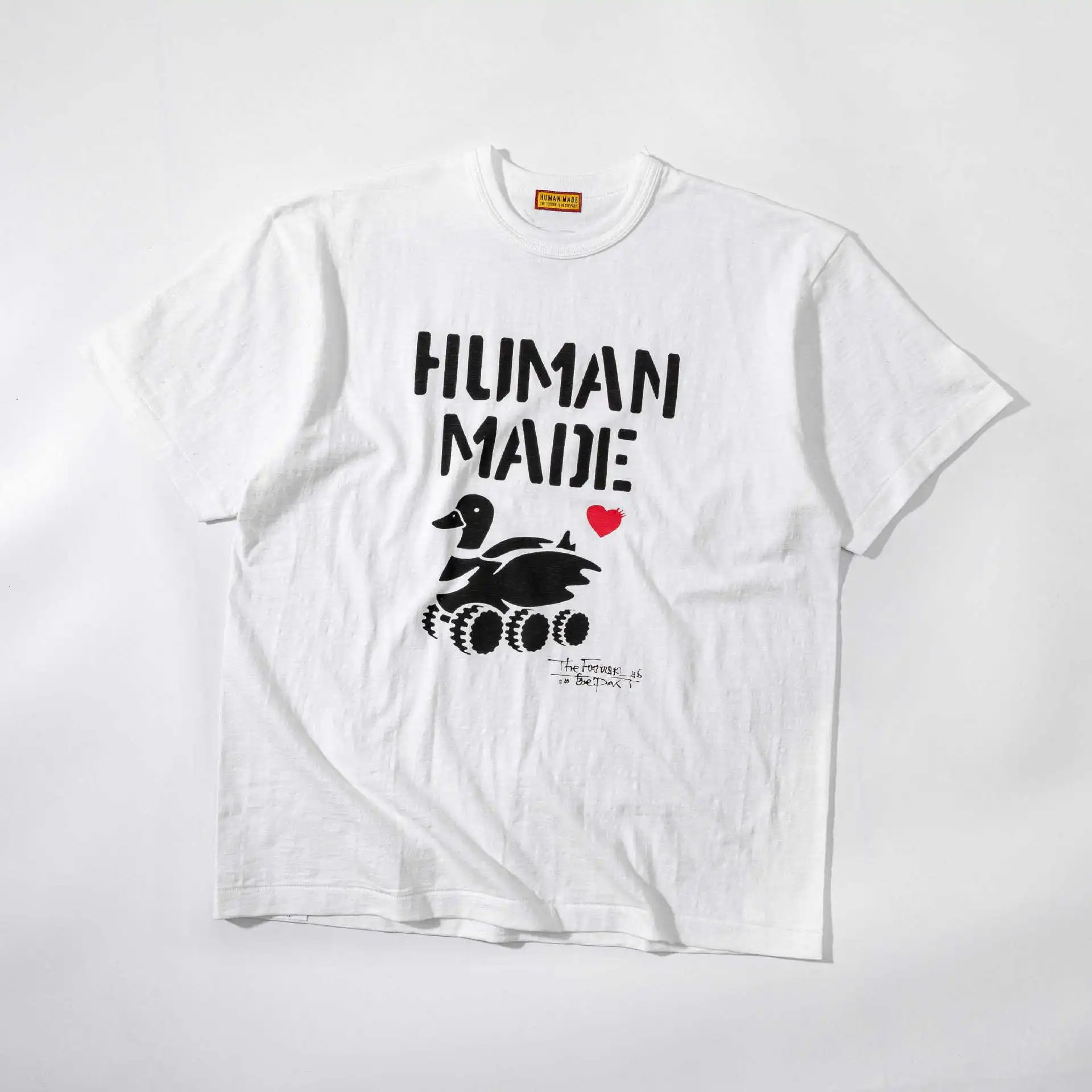 Human Made Duck Roller Skate T-Shirt Black - 8