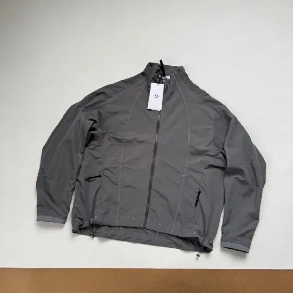 Design Goldwin 0# Windbreaker Jacket Gray Outerwear.windbreaker - 16