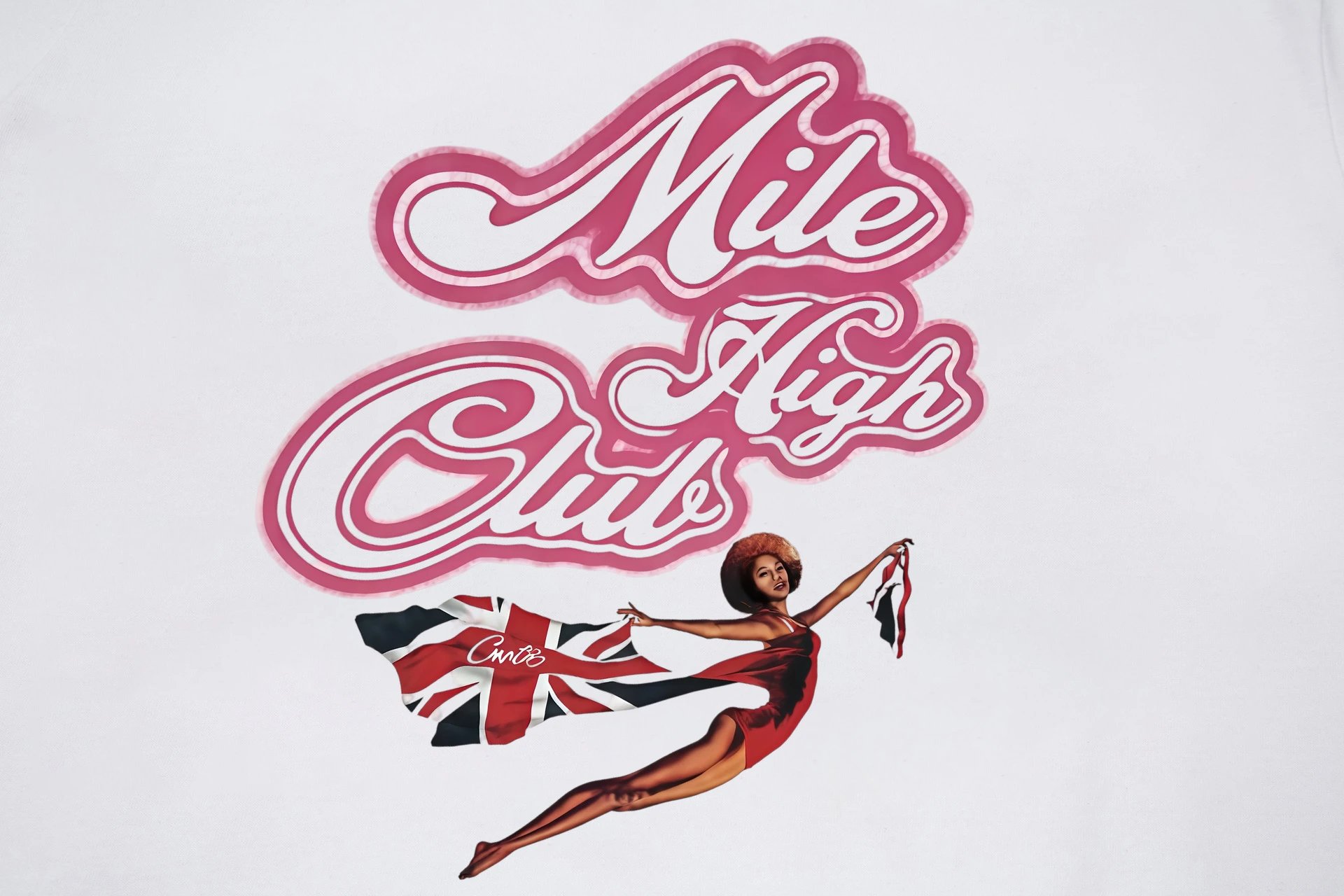 Corteiz Mile High Club Black T-Shirt - 5