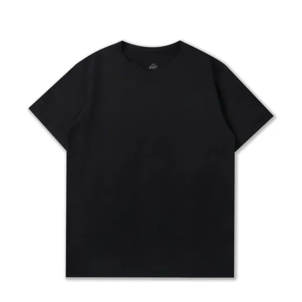 Design Basic Crew Neck T-Shirt Dusty Blue - 7