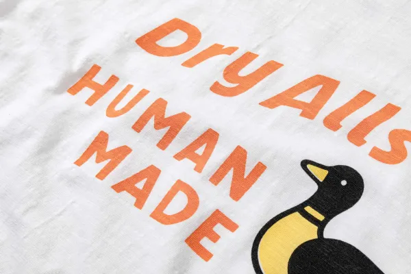 Human Made Dry Alls Duck Graphic T-Shirt White - 11