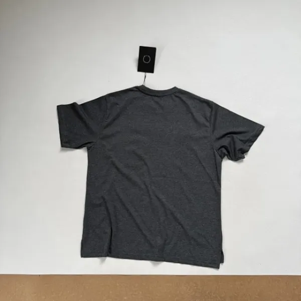 Design Yamatomichi Mountain and Road Pocket T-Shirt in Sage Green, Sky Blue, Charcoal Gray T-Shirts - 20
