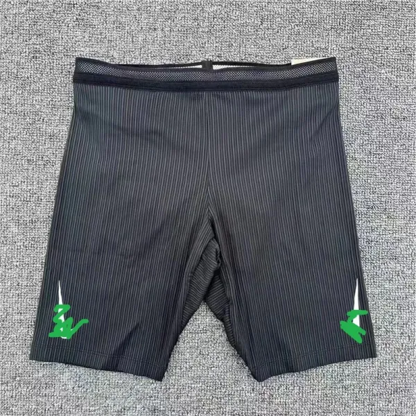 Nike Pro 365 Compression Shorts Black with Green Swoosh Activewear - 5
