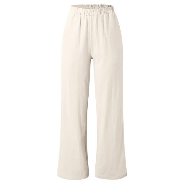 Design Wide-Leg Cropped Pants Red - 31