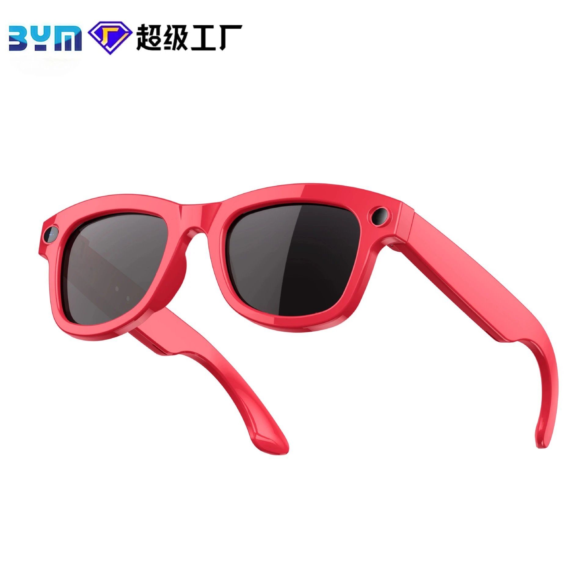 Design BYM Smart Sunglasses Red Sunglasses Eyewear