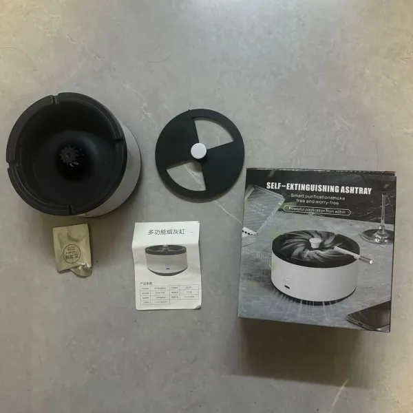 Design Smart Ashtray Space Gray Electronics - 2