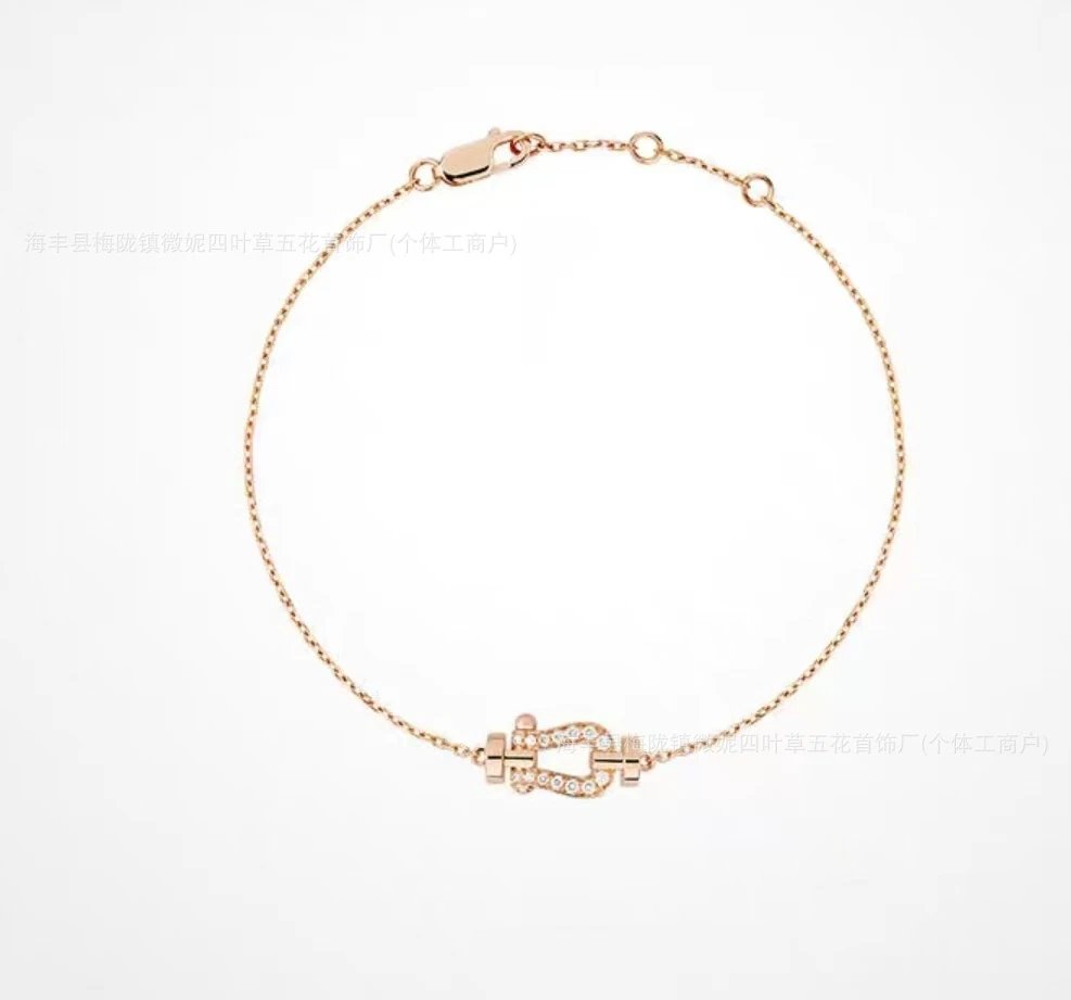 FRED Force 10 Rose Gold Diamond Bracelet Jewelry