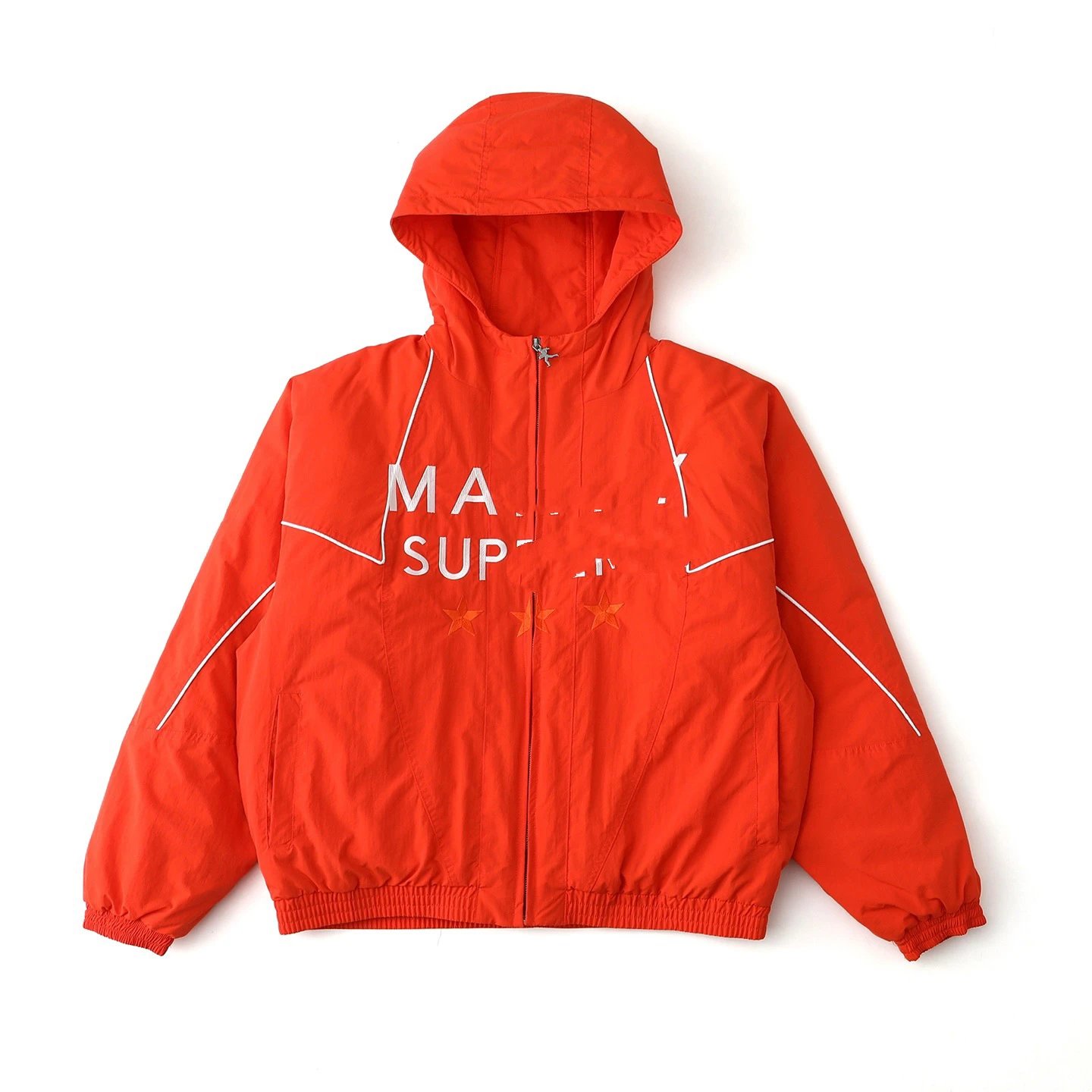 Design MA. SUF Windbreaker Black Jacket Outerwear.windbreaker - 4