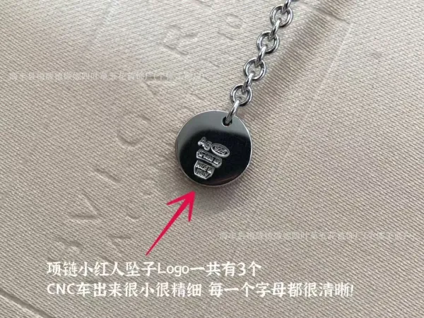 Design Bzero1-Inspired Black Ceramic and Silver Chain Necklace Jewelry - 7