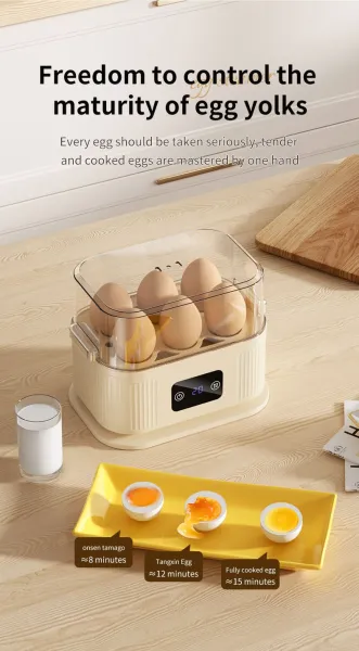 Design Digital Egg Cooker Mint Green Kitchen Appliance Electronics - 10