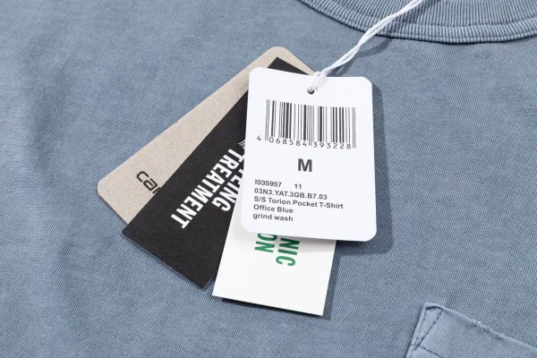 Carhartt Work In Progress Carhartt WIP Pocket T-Shirt Charcoal Gray T-Shirt T-Shirts - 13