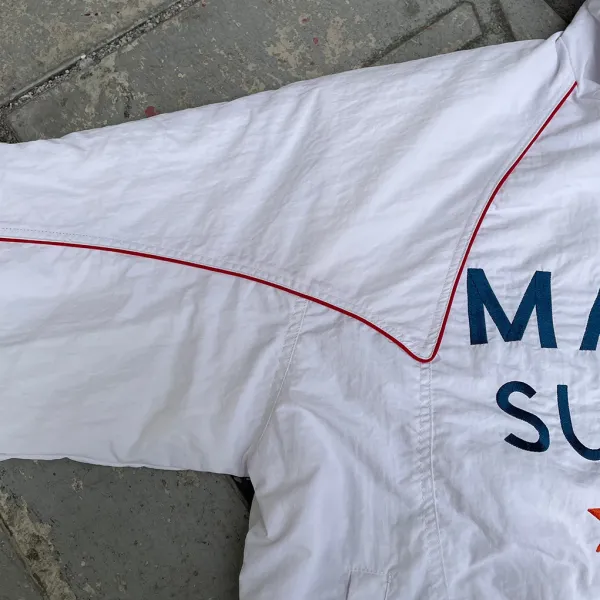 Marty x Supreme Windbreaker Jacket Navy / Black - 8
