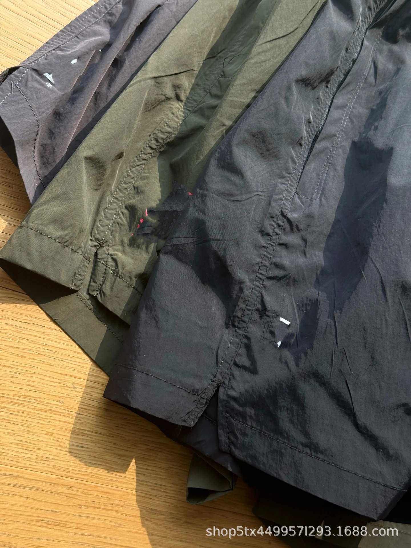 Design Minimalist Nylon Shorts Black - 10