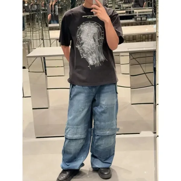 Off-White Human Head Blueprint T-Shirt Black - 9