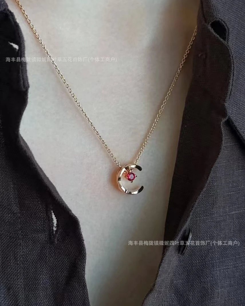 Design Minimalist Cube Pendant Necklace Silver Jewelry - 21