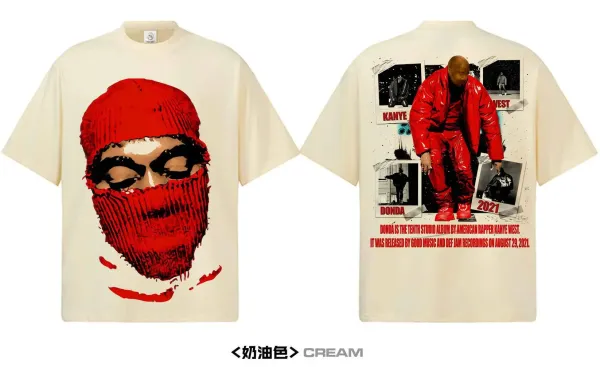 Design Kanye West Donda Album Art White T-Shirt T-Shirts - 14