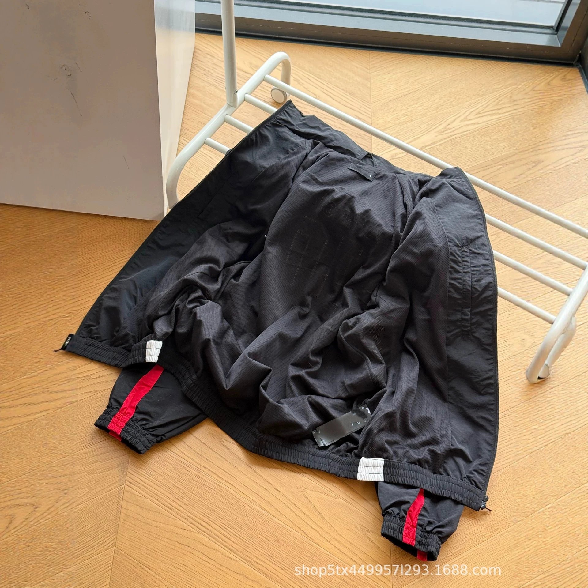 Sport Jacket 10 Black Red Racing Style