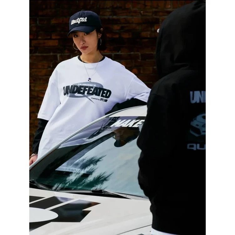 Undefeated Quadrant White Graphic Streetwear T-Shirt