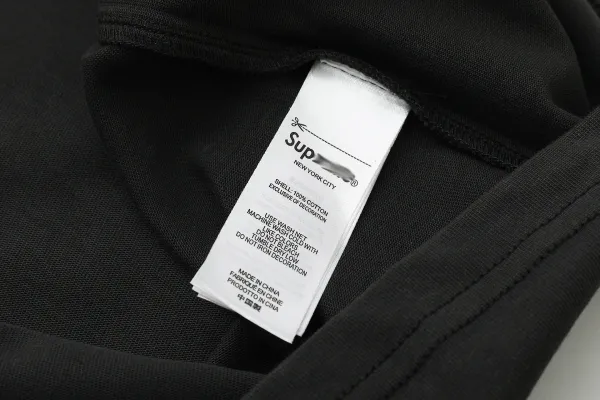 Supreme Sleeve Logo Long Sleeve T-Shirt Black - 17