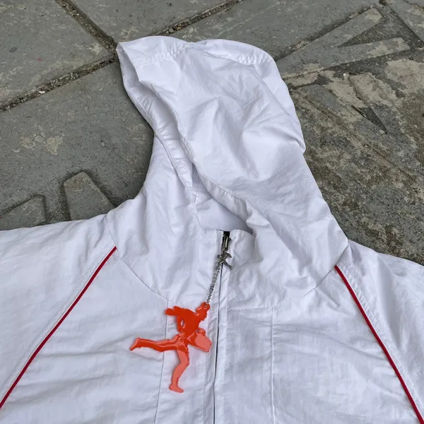 Marty x Supreme Windbreaker Jacket Navy / Black - 5