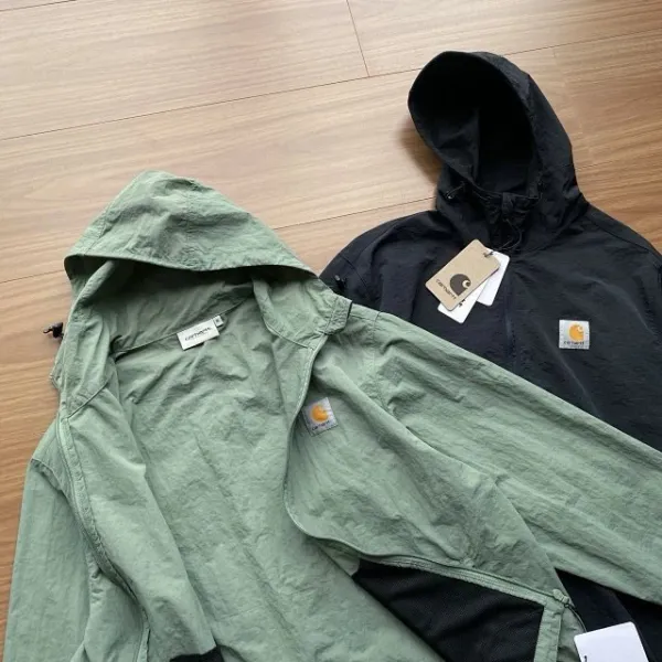 Carhartt Work In Progress Carhartt WIP Windbreaker Black Outerwear - 26