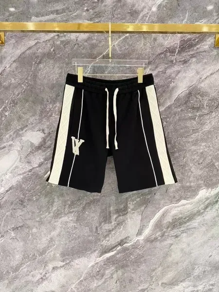 Louis Vuitton Monogram Stripe Shorts Black / White - 1