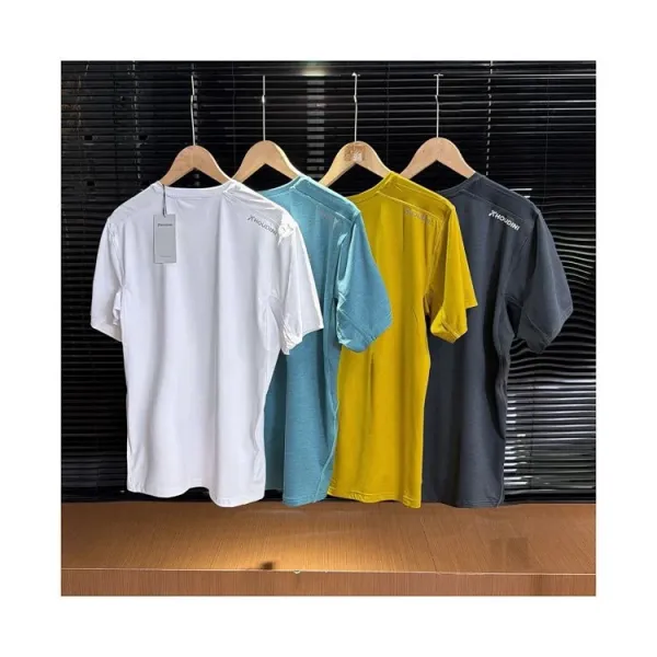 Design XHoudini Performance Base Layer T-Shirt White / Teal / Yellow / Charcoal Base Layer - 7