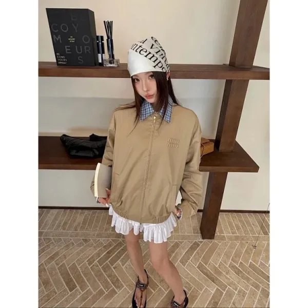 Maison Margiela Tabi Bomber Jacket Beige Outerwear - 15