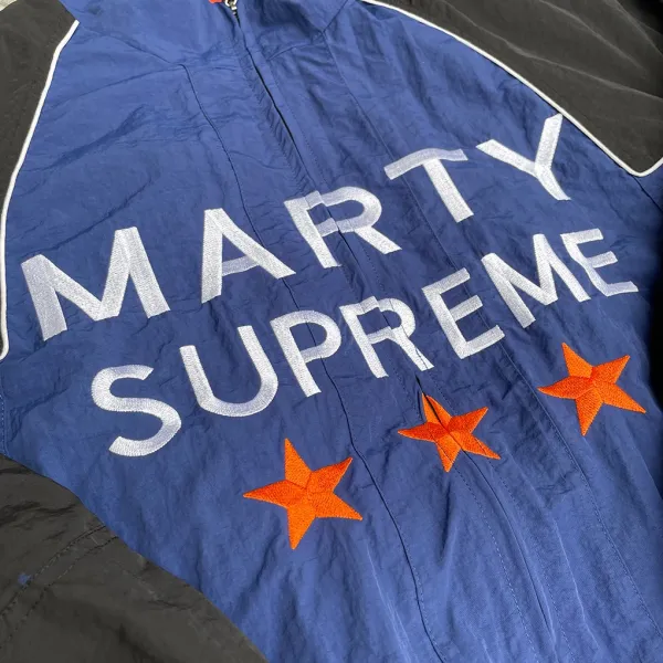 Marty x Supreme Windbreaker Jacket Navy / Black - 15