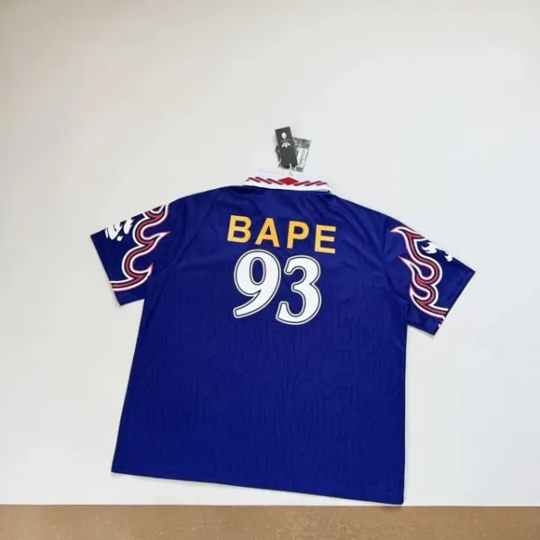 Adidas Originals Football Jersey 93 Blue Purple Flame Print Jersey - 18