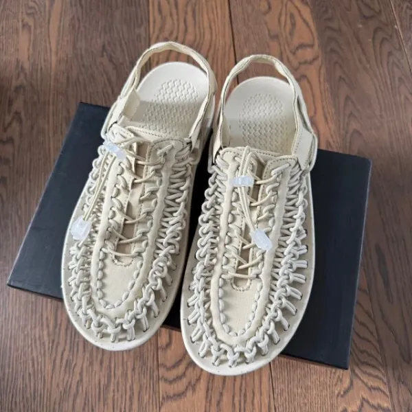Design Woven Sandal Multicolor Casual Shoes - 22