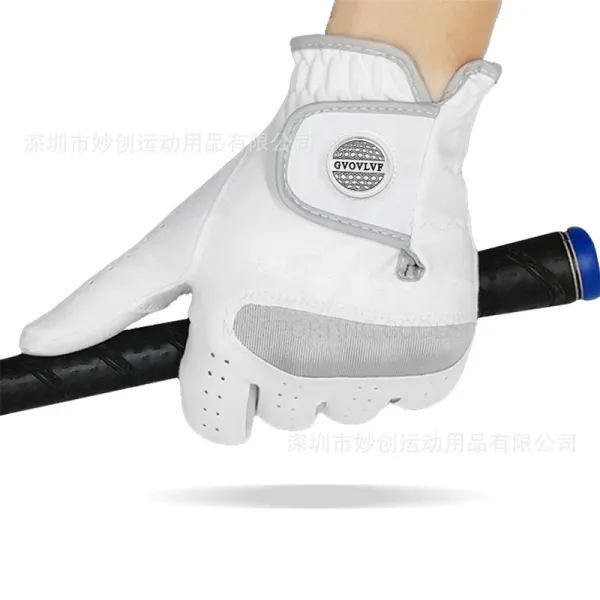 Design GVOLVLF Golf Glove White Gloves - 4