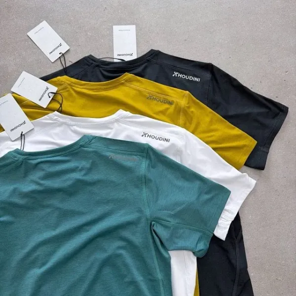Design XHoudini Performance Base Layer T-Shirt White / Teal / Yellow / Charcoal Base Layer - 29