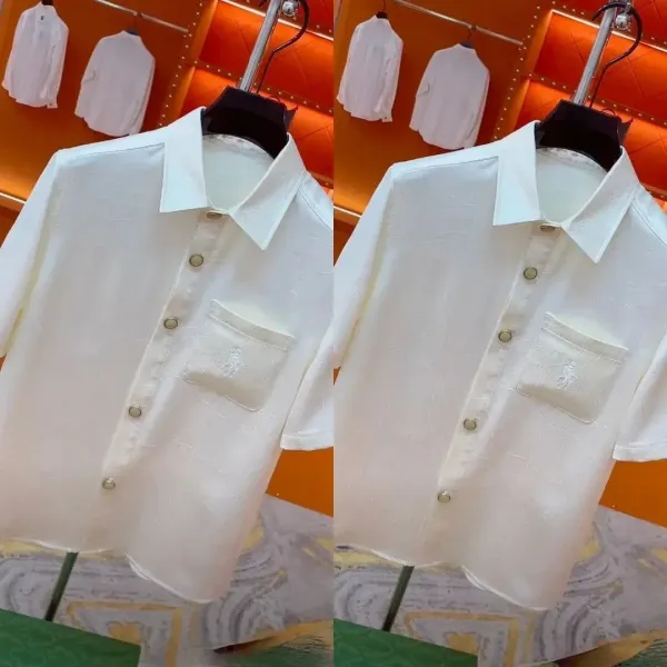 Design Paul Prah New York Textured White Shirt - 5