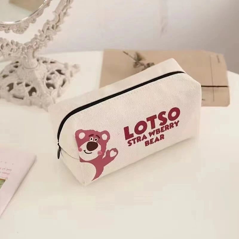 Sanrio Pompompurin Canvas Pouch Beige Bag Clutches - 15