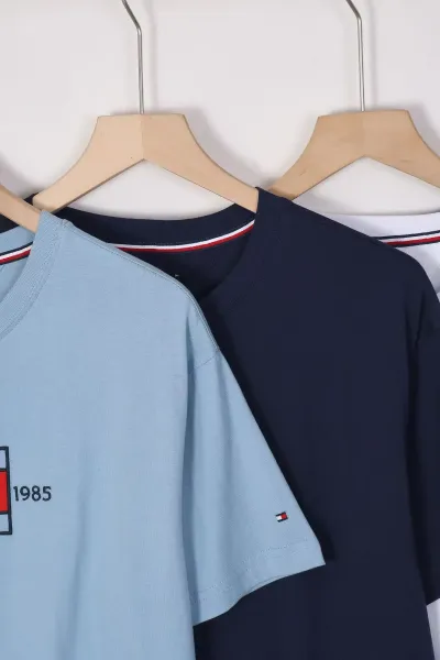 Tommy Hilfiger Established 1985 Graphic T-Shirt Navy - 3