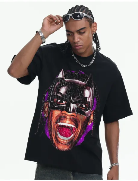 Travis Scott x Cactus Jack Batman Graphic Oversized T-Shirt Green - 22