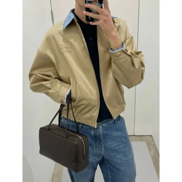 Maison Margiela Tabi Bomber Jacket Beige Outerwear - 4
