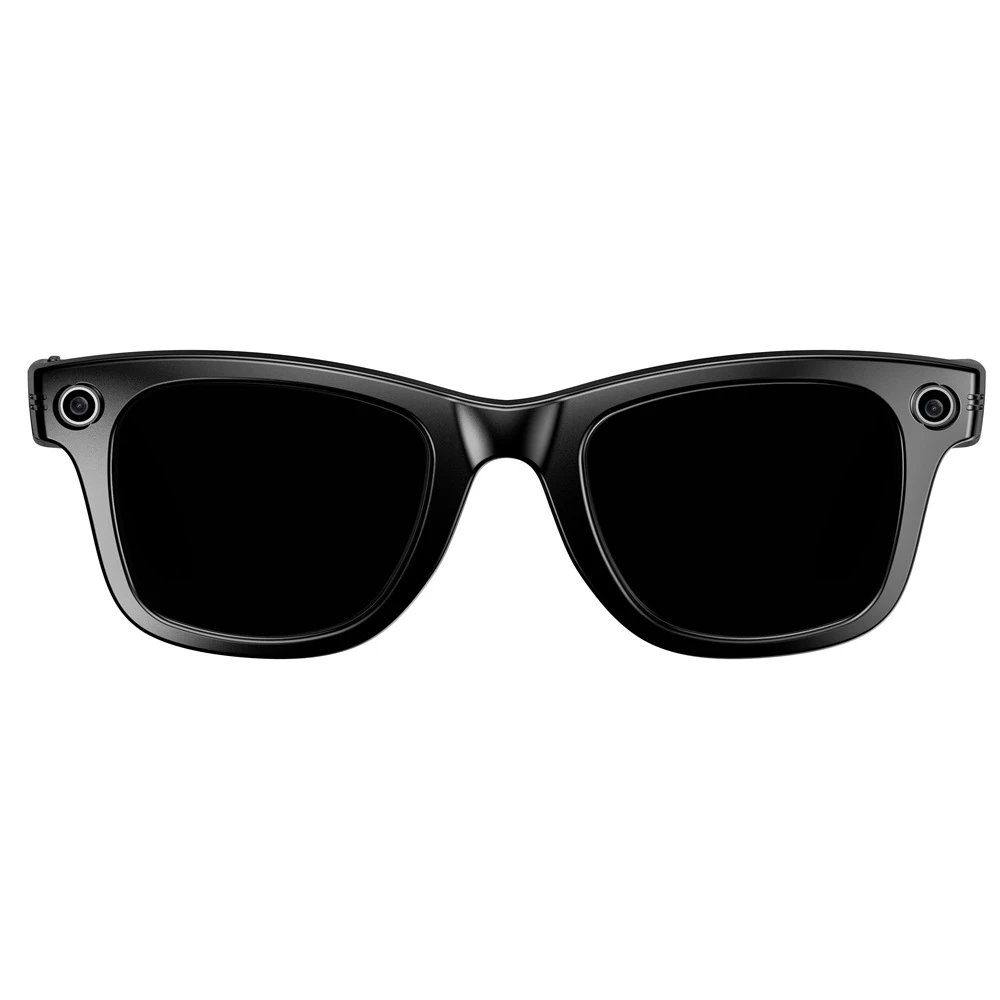 Design Snapchat Spectacles Black Smart Sunglasses Eyewear