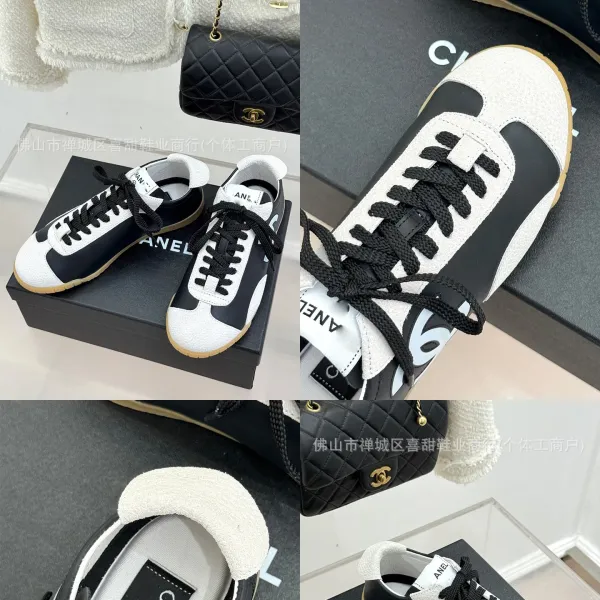 Chanel Sporty Sneakers Red and White Sneakers - 6