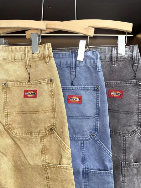 Dickies Slim Fit Washed Gray Jeans - 9