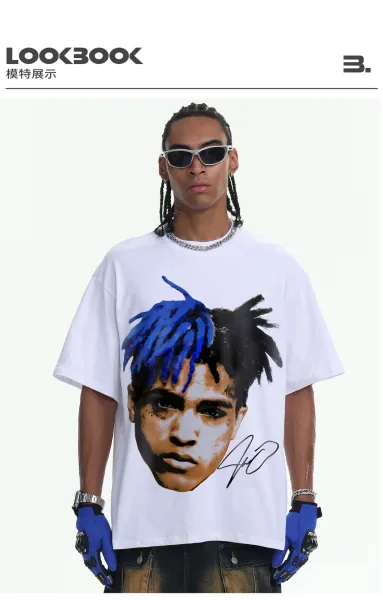 Design XXXtentacion You Are Not Alone Acid Wash T-Shirt T-Shirts - 16