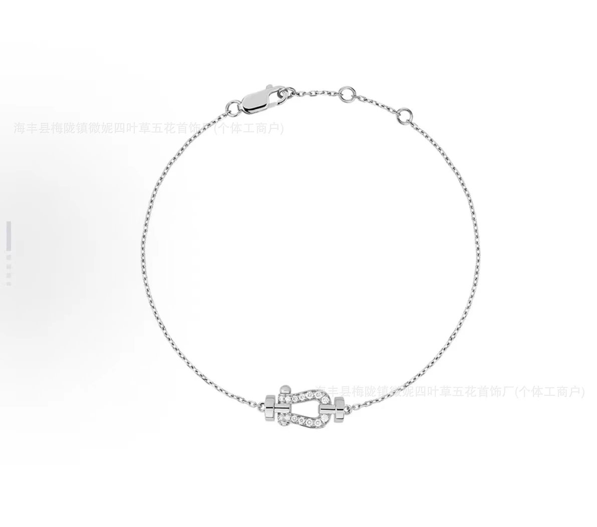 FRED Force 10 Diamond Bracelet Silver Jewelry