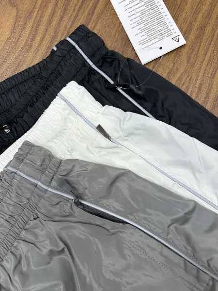 Nike Windrunner Pants Gray / White / Black - 7