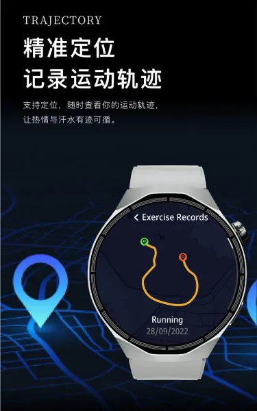 Design Huawei Watch 4 Black Smartwatch Smartwatches - 20
