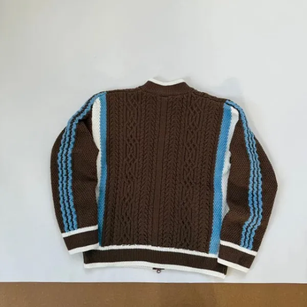 Adidas Originals Knit Cardigan Brown Multicolor Cardigan Outerwear.cardigan - 21