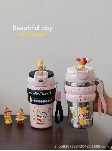 Design Twinkle x Custom Character Insulated Water Bottle Multicolor Electronics - 9