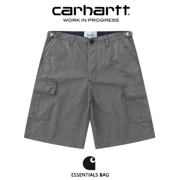 Carhartt Work In Progress Cargo Shorts Navy - 7